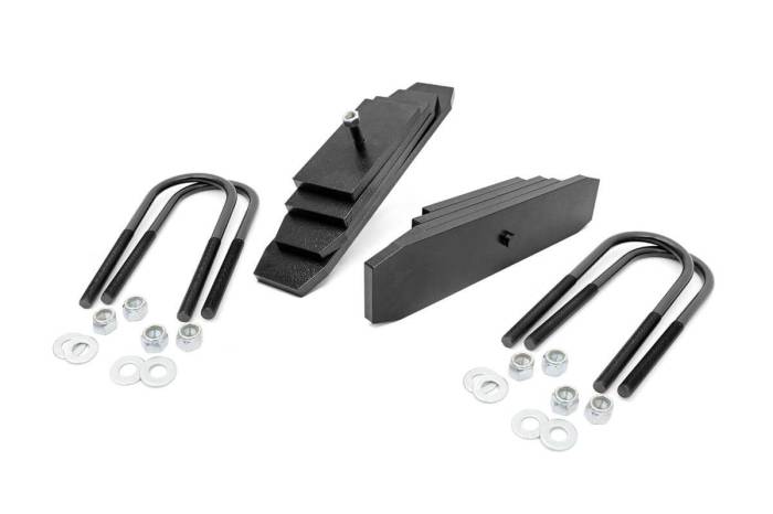 Rough Country - 2 Inch Leveling Kit Leaf Block Ford F-250/F-350 Super Duty 4WD (99-04) Rough Country
