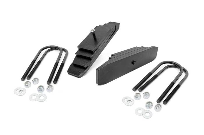 Rough Country - 2 Inch Leveling Kit Leaf Block Ford Excursion 4WD (2000-2005) Rough Country