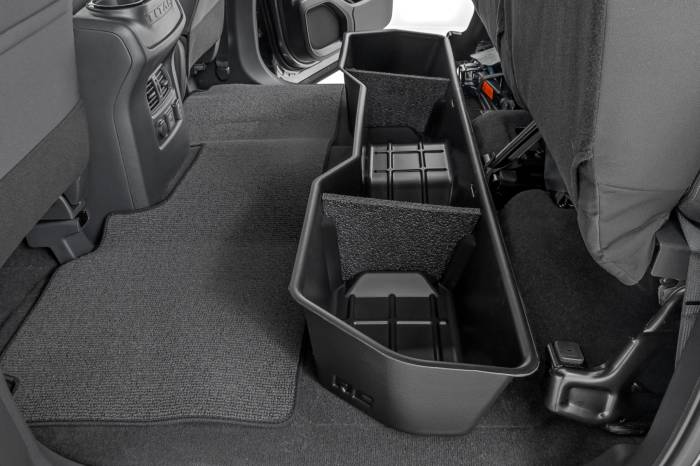 Rough Country - Under Seat Storage Crew Cab Nissan Titan 2WD/4WD (2004-2024) Rough Country