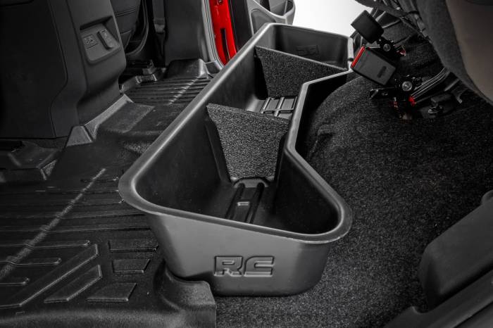 Rough Country - Under Seat Storage Crew Cab Nissan Frontier 2WD/4WD (2005-2026) Rough Country