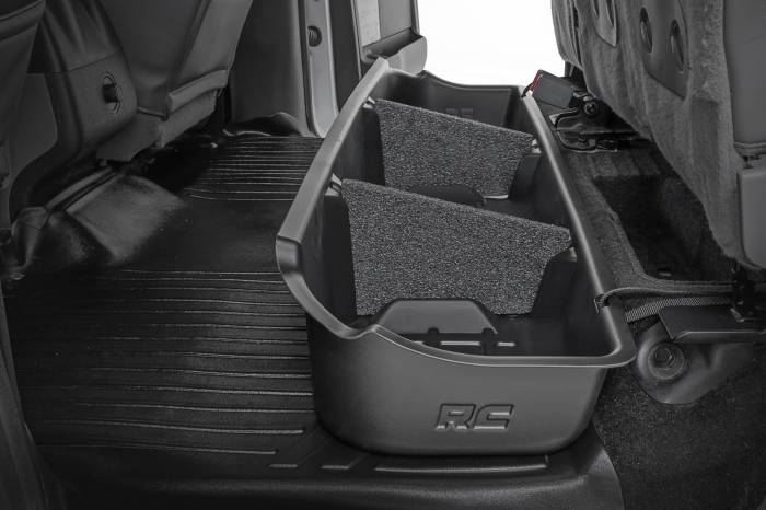 Rough Country - Under Seat Storage Crew Cab Ford F-150 2WD/4WD (2009-2014) Rough Country
