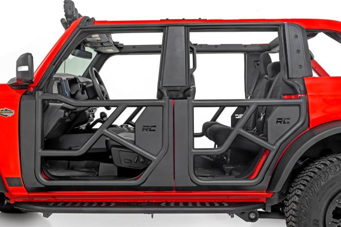 Rough Country - Tubular Doors 4 Door Ford Bronco 4WD (2021-2025) Rough Country