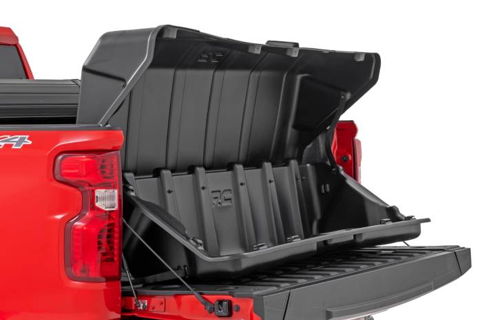 Rough Country - Truck Bed Cargo Storage Box Lid & Box Easy Access Full Size 56 Inch Rough Country