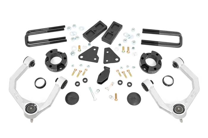 Rough Country - 3.5 Inch Lift Kit Ford Ranger 4WD (2019-2023) Rough Country