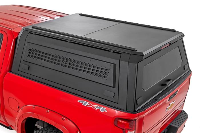 Rough Country - Truck Bed Cap Modular 5 Foot 10 Inch Bed Chevy/GMC Sierra 1500 (19-26)/Silverado 1500 (19-26) Rough Country