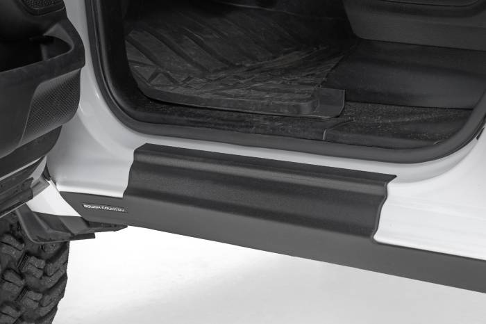 Rough Country - Trail Cladding Rocker Sill Plates Ram 1500 2WD/4WD (2019-2026) Rough Country