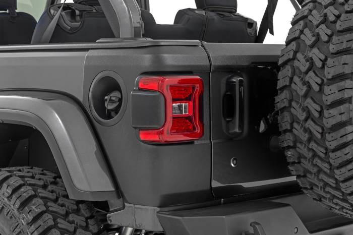 Rough Country - Trail Cladding Rear Corners Jeep Wrangler JL/Wrangler Unlimited (18-26) Rough Country