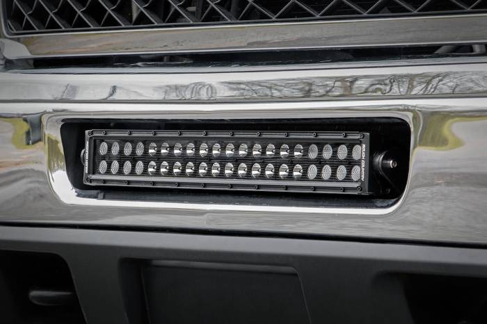Rough Country - LED Light Mount Bumper 20 Inch Chevy Silverado 2500 HD 4WD (2011-2014) Rough Country