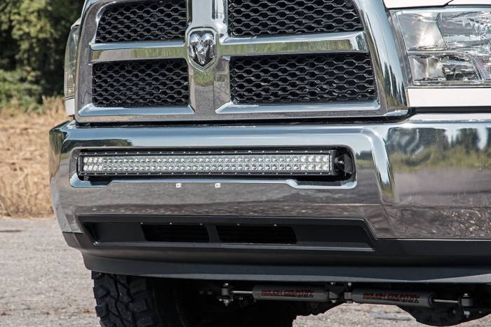 Rough Country - LED Bumper Mount 40 Inch Curved Ram 2500/3500 4WD (2011-2018) Rough Country