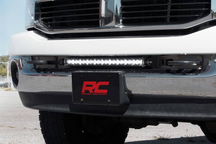 Rough Country - LED Bumper Mount 20 Inch Ram 2500 (03-18)/3500 (03-18) 4WD Rough Country