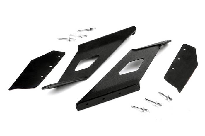 Rough Country - LED Light Mount Upper Windshield 54 Inch Curved Chevy/GMC SUV 1500 (15-20) Rough Country