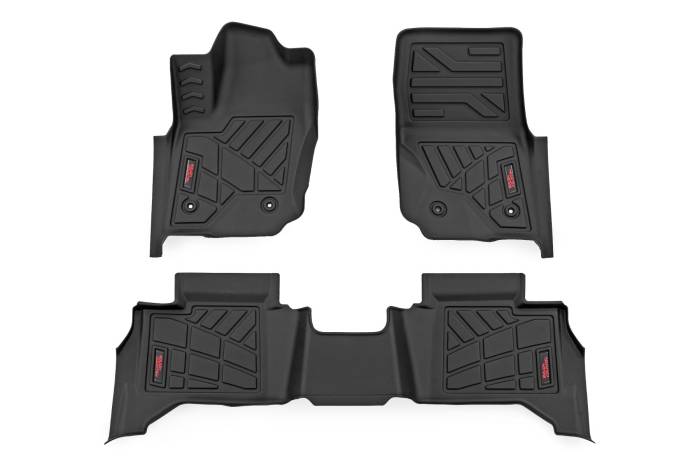 Rough Country - Sure-Fit Floor Mats Front & Rear Toyota 4Runner 2WD/4WD (2025-2026) Rough Country
