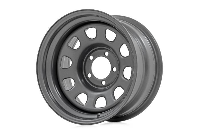 Rough Country - Steel Wheel Gray 17x9 6x5.5 4.25 Bore -12 Rough Country