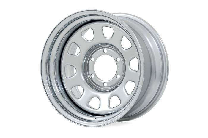 Rough Country - Steel Wheel Chrome 17x9 6x5.5 4.25 Bore -12 Rough Country
