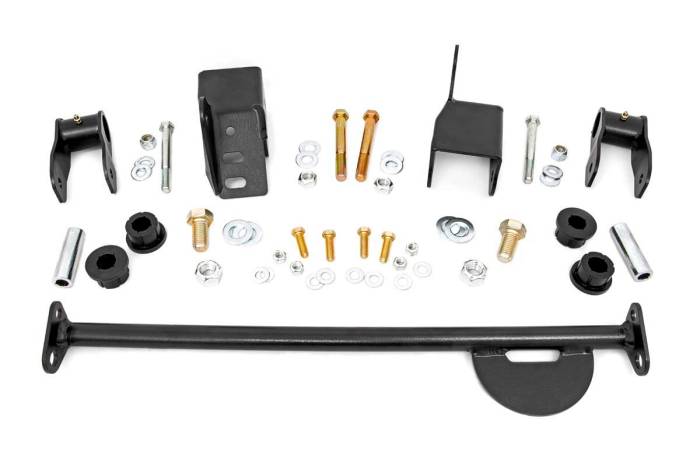Rough Country - Front Shackle Reversal Kit Jeep CJ5/CJ7 7 4WD (1976-1986) Rough Country