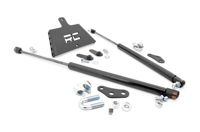 Rough Country - Hood Struts Hydraulic Jeep Wrangler TJ (97-06)/Wrangler Unlimited (04-06) Rough Country