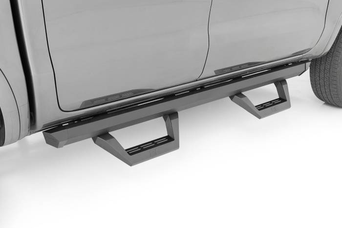 Rough Country - SRX2 Adjustable Aluminum Steps Ford Ranger 2WD/4WD (2019-2026) Rough Country