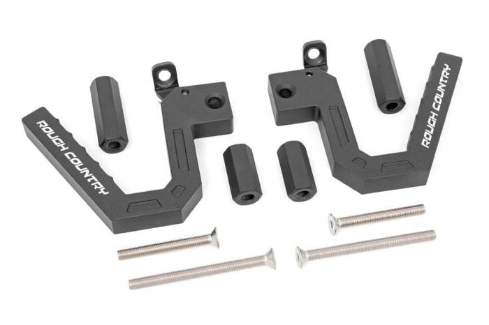 Rough Country - Grab Handles Alum Front Jeep Wrangler JK/Wrangler Unlimited (2007-2018) Rough Country