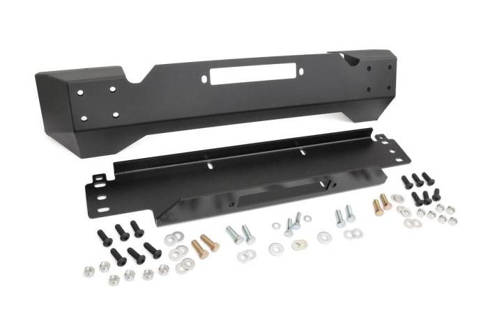 Rough Country - Front Stubby Winch Bumper Jeep Wrangler TJ (97-06)/Wrangler Unlimited (04-06) Rough Country