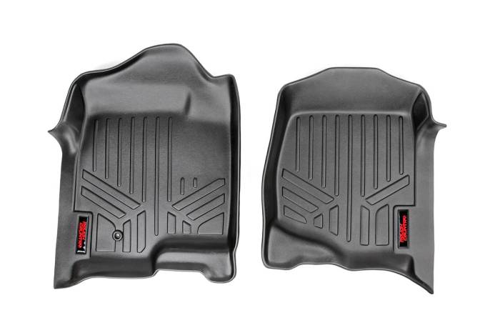 Rough Country - Floor Mats Front Silverado/Sierra 1500/2500HD/3500HD (07-13) Rough Country