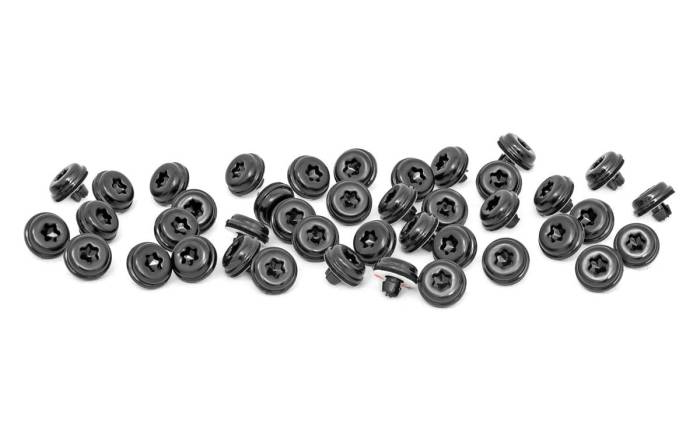 Rough Country - Rivet Kit for Fender Flares Black Rough Country