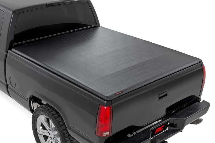 Rough Country - Soft Roll Up Bed Cover 6 Foot 7 Inch Bed Silverado/Sierra 1500 (00-06 & Classic) Rough Country