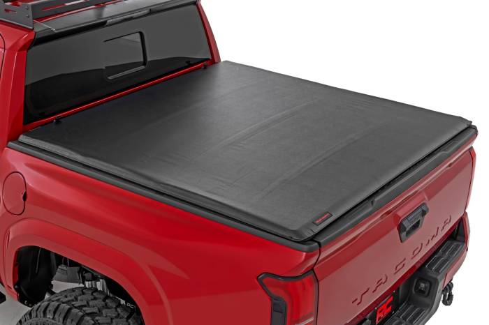Rough Country - Soft Roll Up Bed Cover 5 Foot Bed Toyota Tacoma 2WD/4WD (2024-2026) Rough Country