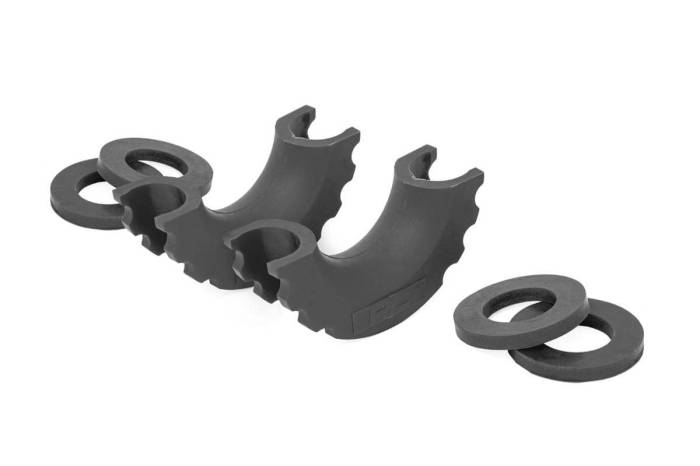 Rough Country - D-Ring Isolator Kit Pair Black Rough Country