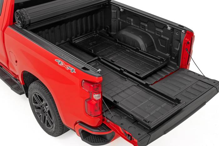 Rough Country - Slide-Out Truck Bed Cargo Tray Easy Tailgate Access Universal Fitment Rough Country