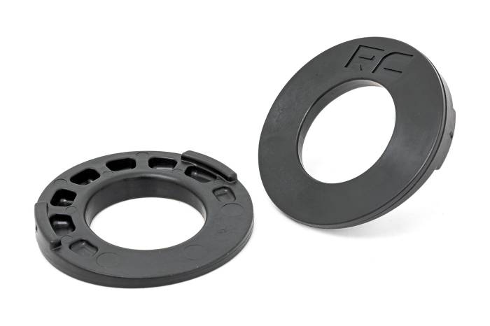 Rough Country - Rear Coil Spring Correction Plates Jeep Wrangler JK/Wrangler Unlimited (07-18) Rough Country