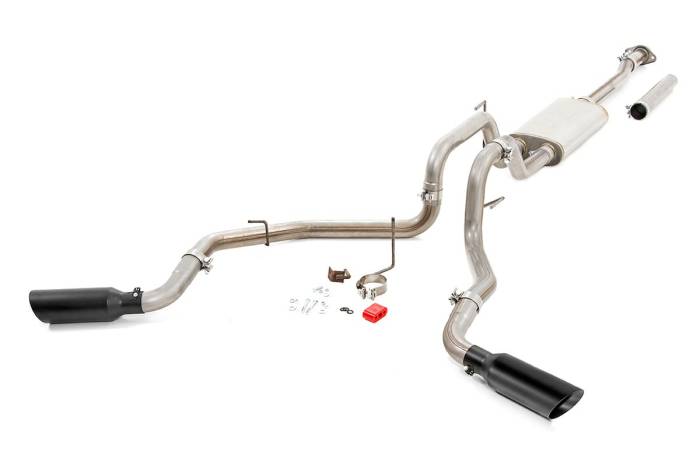 Rough Country - Performance Cat-Back Exhaust No Std Cab Ford F-150 2WD/4WD (2015-2020) Rough Country