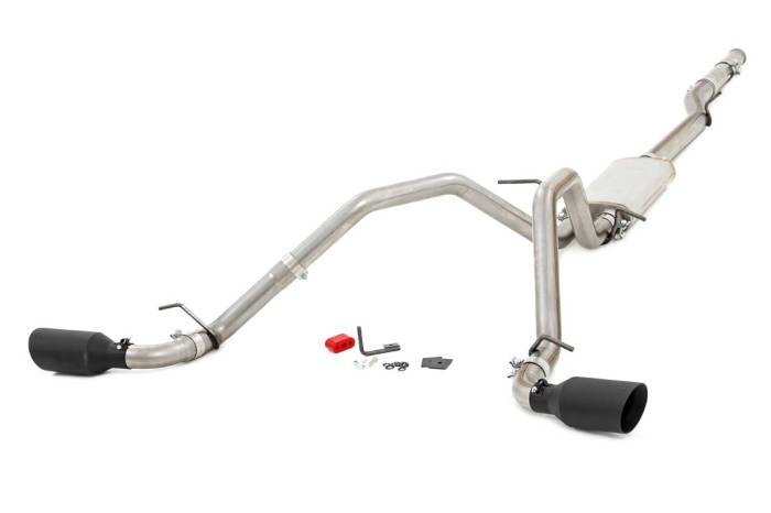 Rough Country - Performance Cat-Back Exhaust 5.3L Silverado/Sierra 1500 (14-18 & Classic) Rough Country