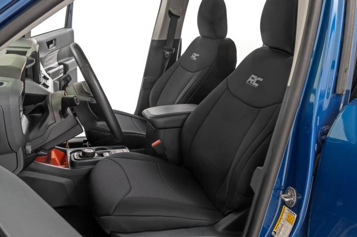 Rough Country - Seat Covers FR & RR W/O Armrest Crew Cab Ford Maverick 2WD/4WD (22-26) Rough Country