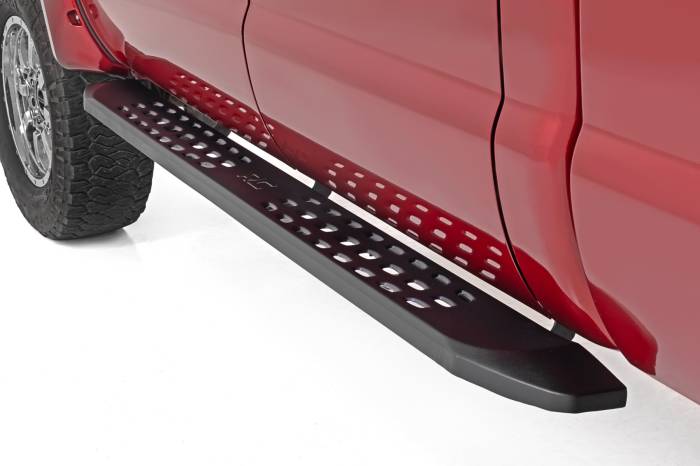 Rough Country - RPT2 Running Board Crew Cab Black Ford F-250/F-350 Super Duty (09-16) Rough Country