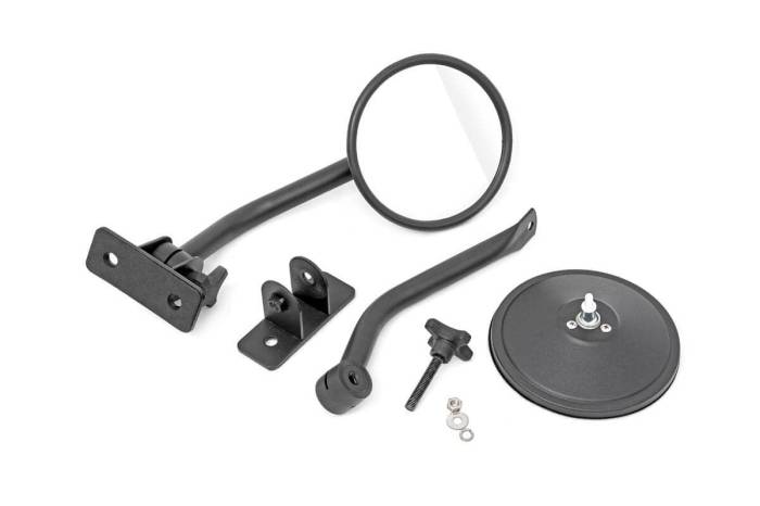 Rough Country - Round Trail Mirror Jeep Wrangler JK/Wrangler Unlimited (2007-2018) Rough Country