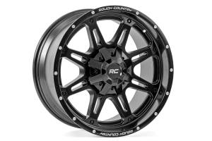 94 Series Wheel One-Piece Matte Black 20x10 8x170 -18mm Rough Country