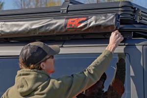 Rough Country - Retractable Roof Rack Awning 6 Foot 6 Inch x 9 Foot 8 Inch (Fits Trucks & SUVs) Rough Country - Image 4