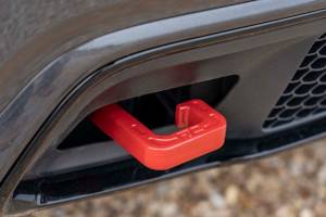 Rough Country - Tow Hooks Forged Red Jeep Grand Cherokee 2WD/4WD (2015-2022) Rough Country - Image 5