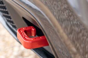Rough Country - Tow Hooks Forged Red Jeep Grand Cherokee 2WD/4WD (2015-2022) Rough Country - Image 6