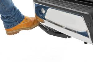 Rough Country - Retractable Bed Step Manual Pull Ford F-150 2WD/4WD (2015-2020) Rough Country - Image 2