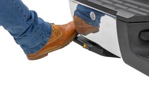 Rough Country - Retractable Bed Step Manual Pull Silverado/Sierra 2500HD/3500HD (11-14) Rough Country - Image 2