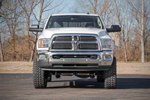 Rough Country - LED Light Kit Bumper Mount 20 Inch Black Single Row Ram 2500 (03-18)/3500 (03-18) Rough Country - Image 6