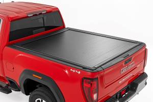 Rough Country - Powered Retractable Bed Cover 6 Foot 9 Inch Bed Silverado/Sierra 2500HD/3500HD (20-26) Rough Country - Image 1