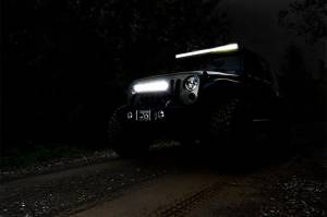 Rough Country - 20 Inch Chrome Series LED Light Bar Dual Row Cool White DRL Rough Country - Image 3
