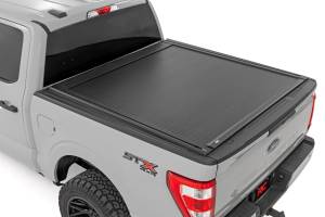 Rough Country - Powered Retractable Bed Cover 5 Foot 7 Inch Bed Ford F-150 (15-26)/F-150 Lightning (22-26) Rough Country - Image 1