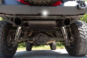 Rough Country - Performance Exhaust Dual Outlet Jeep Wrangler JK/Wrangler Unlimited (07-18) Rough Country - Image 5
