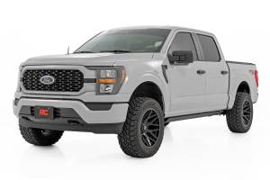 Rough Country - Power Running Boards HT-Series Crew Cab Ford F-150/Lightning/F-250/F-350/Raptor (15-26) Rough Country - Image 3