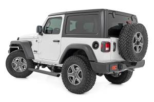 Rough Country - Power Running Boards Dual Electric Motor 2 Door Jeep Wrangler JL (18-26) Rough Country - Image 3