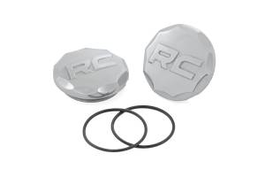 Rough Country - Polished Aluminum Ball Joint Caps Pair Control Arms Rough Country - Image 1