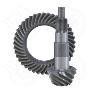 USA standard ring & pinion gear set for Ford 7.5" in a 4.56 ratio.